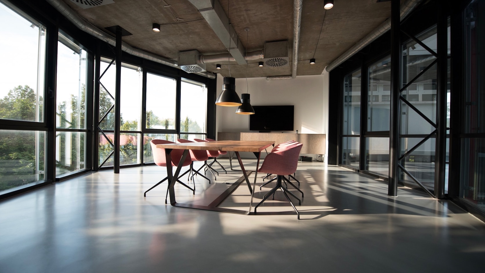 Modern corporate office